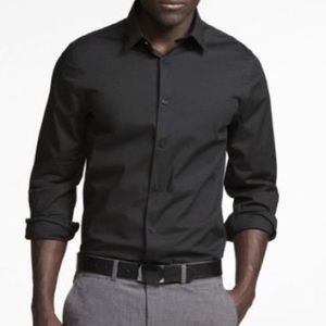 Express fitted small 1MX dress shirt NEW IN BAG
